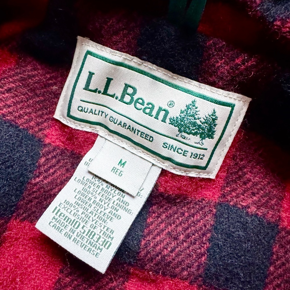 LL Bean Coat Size M - Picture 3 of 8